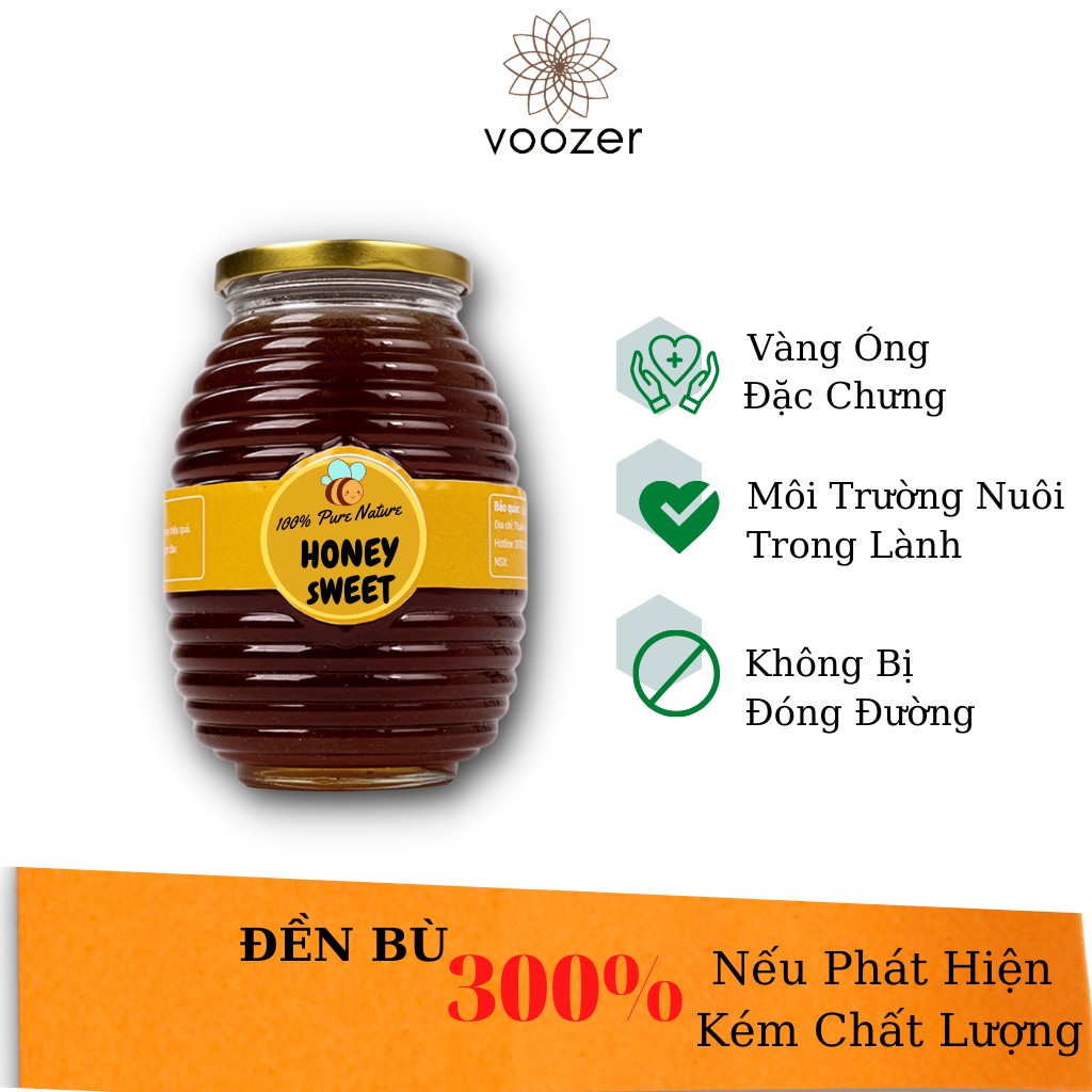 Mật Ong Nguyên Chất Hoa Cafe Tây Nguyên 35g ( Giá Gốc Từ Trang Trại )