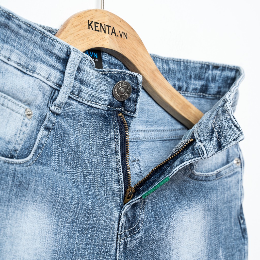 Quần short jean năng động chất vải co dãn KENTA QSJ0005