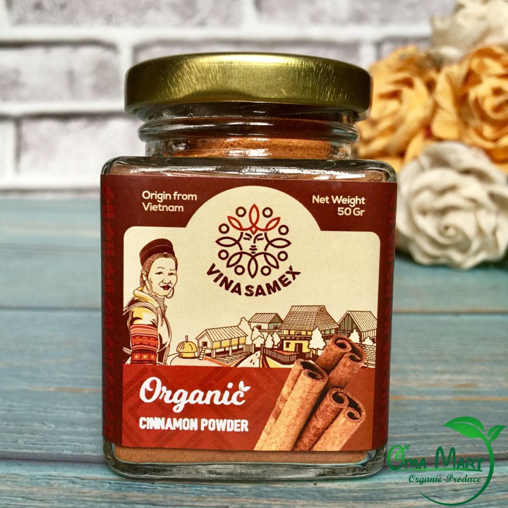 Bột quế hữu cơ Vinasamex
