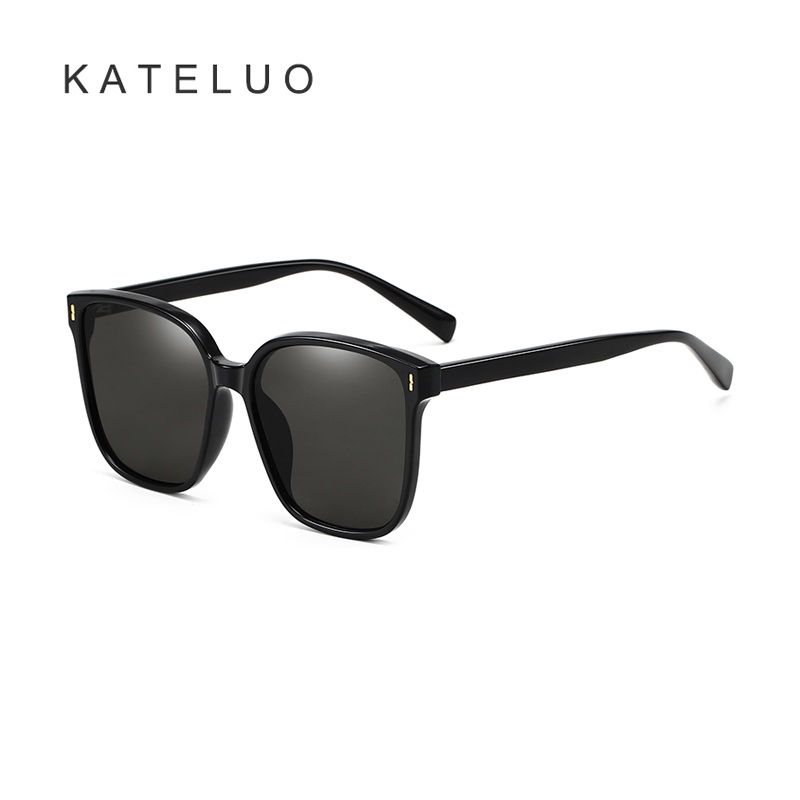 Kính mát lái xe KATELUO A0716 gọng vuông phong cách cho nam nữ