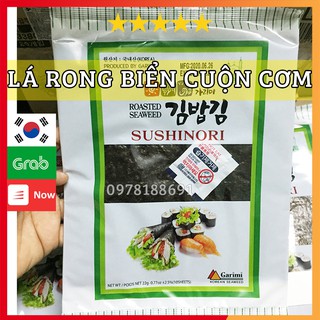 Rong biển cuộn cơm - Lá rong biển cuộn cơm 10 lá Gimbab, Kimbap ,Sushi Hàn Quốc 22g