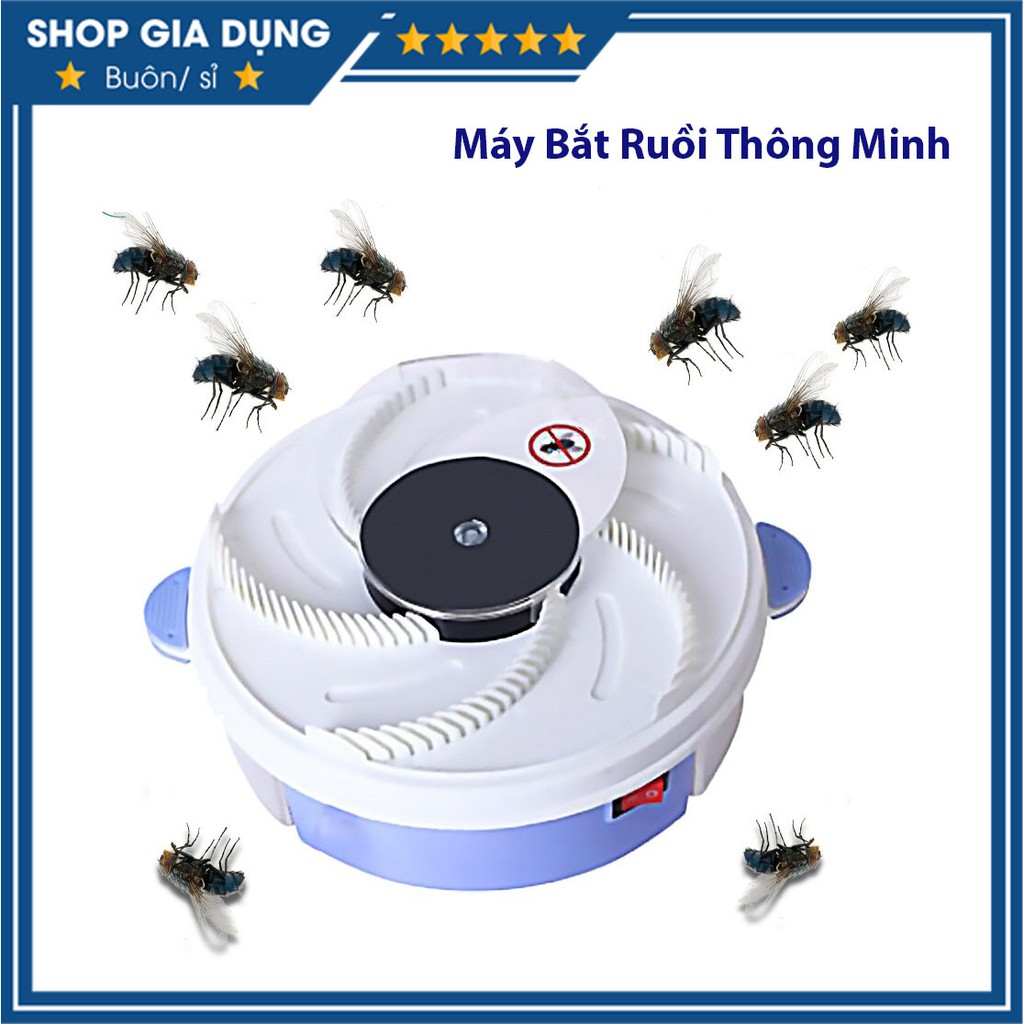 Máy Bắt Ruồi Thông Minh Tự Động, Máy Bắt Ruồi Chạy Điện Không Dùng Hóa Chất