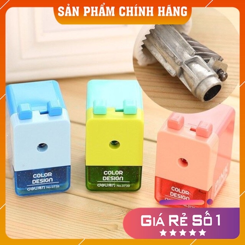 Chuốt chì quay tay Deli 0739.