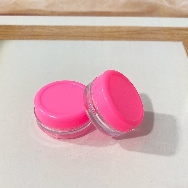 Lọ chiết mỹ phẩm 5gram nắp hồng dùng chiết mỹ phẩm, serum và các loại khác khi đi du lịch