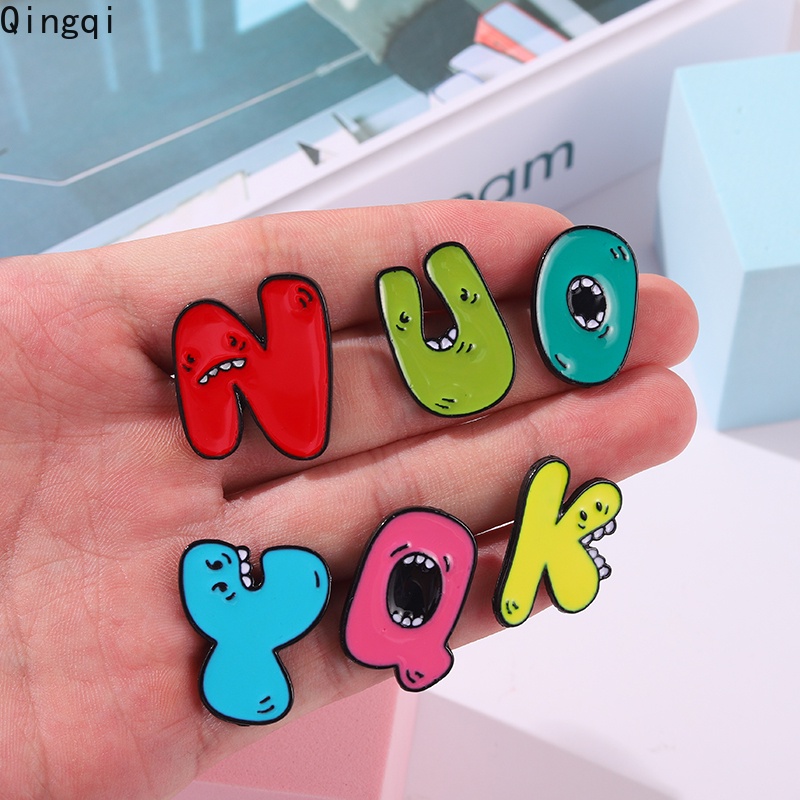 Ghim cài áo MISS ZOE hình 26 chữ cái từ A-Z dễ thương