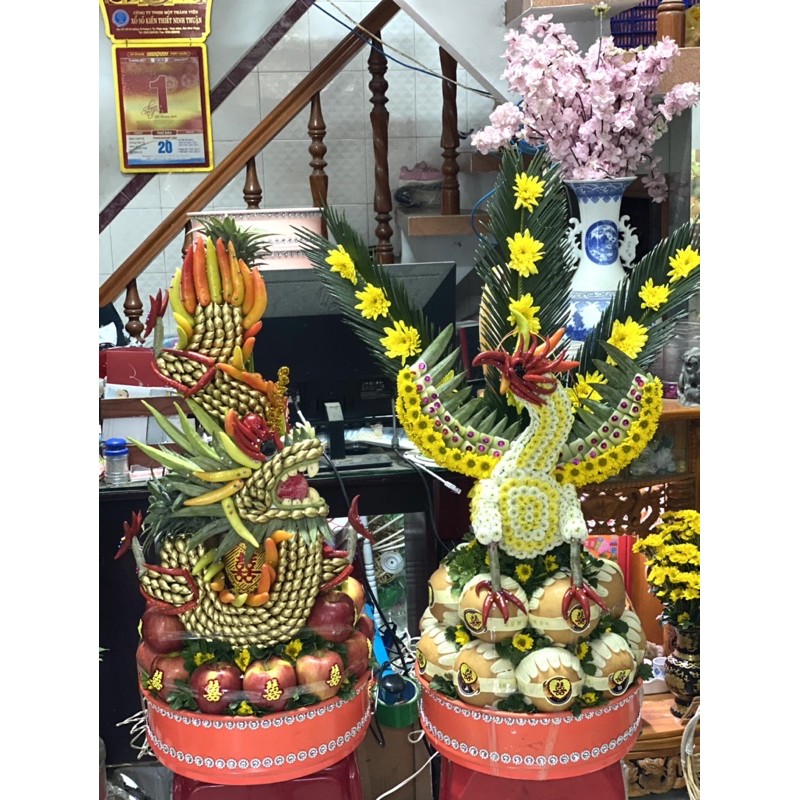 Tem dán cưới chữ Hỷ kim tuyến 24 tem nhỏ