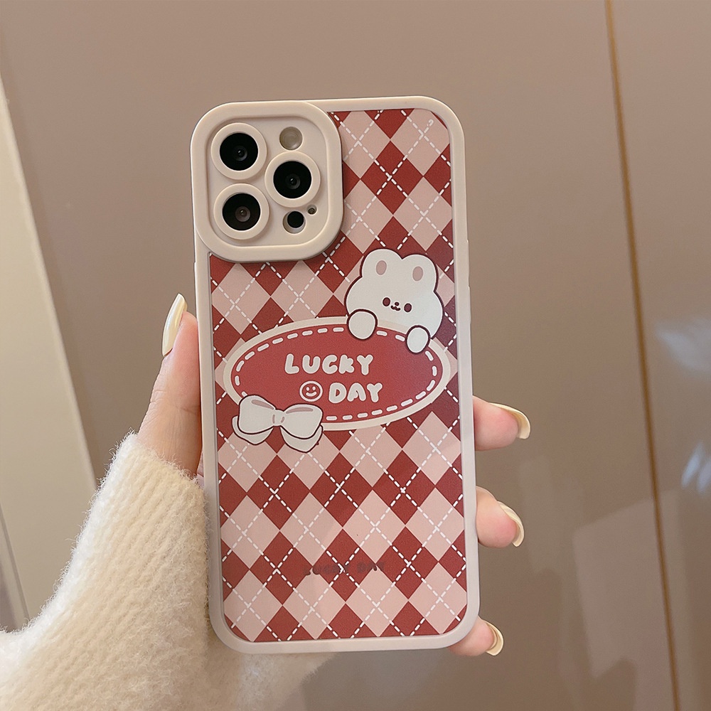 Ốp lưng iphone hình Thỏ Lucky Day 13promax/13pro/13/12promax/12pro/12/11promax/11/7plus/8plus/x/xs/xsmax