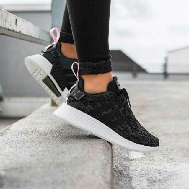 Giày thể thao nmd r2 đen ghi : " :
