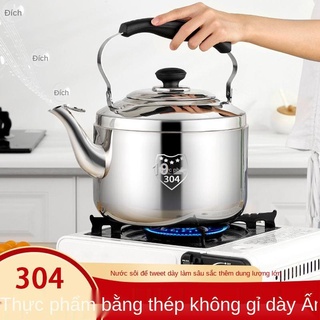 OẤm siêu tốc inox 304, âm, gia dụng công suất lớn ấm siêu dày, bếp từ, gas, ấm gas