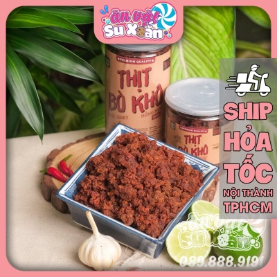 Khô bò gân cay cay sần sật siêu ngon Ăn Vặt Su Xoắn