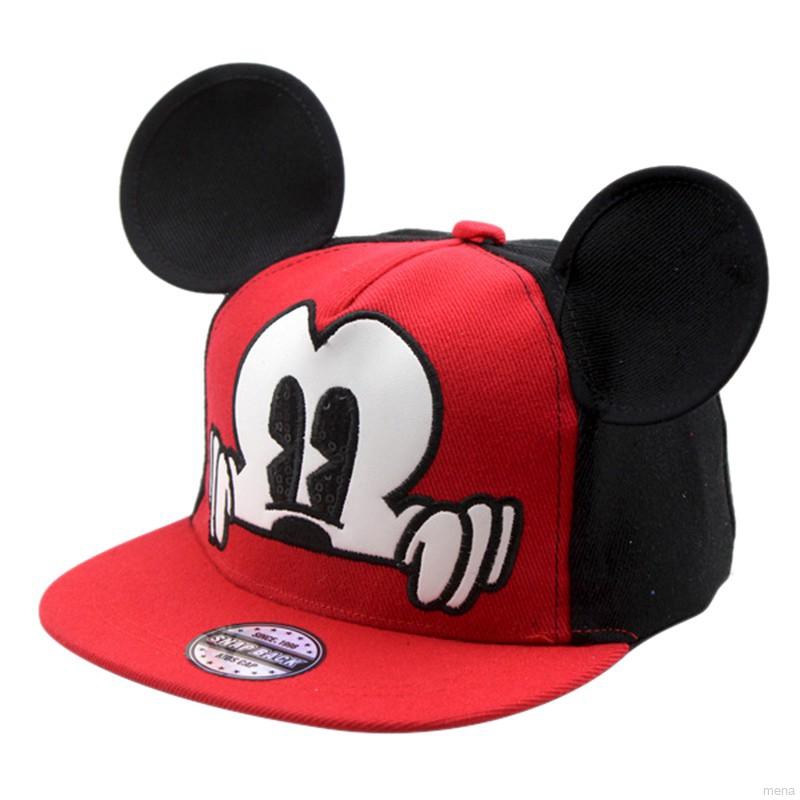 Mũ bóng chày thêu hình chuột Mickey