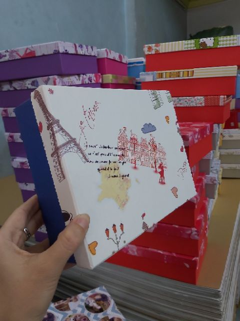 HỘP QUÀ XINH 16X22 CAO 6CM(ĐƯỢC CHỌN MÀU) | BigBuy360 - bigbuy360.vn