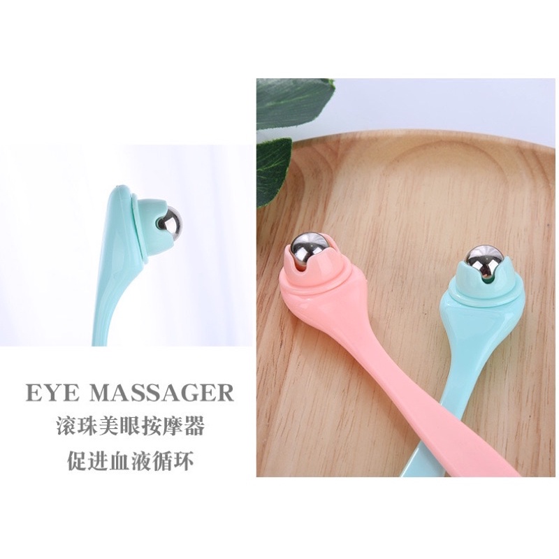 Cây lăn bi kim loại massage mắt giảm quầng thâm, bọng mắt