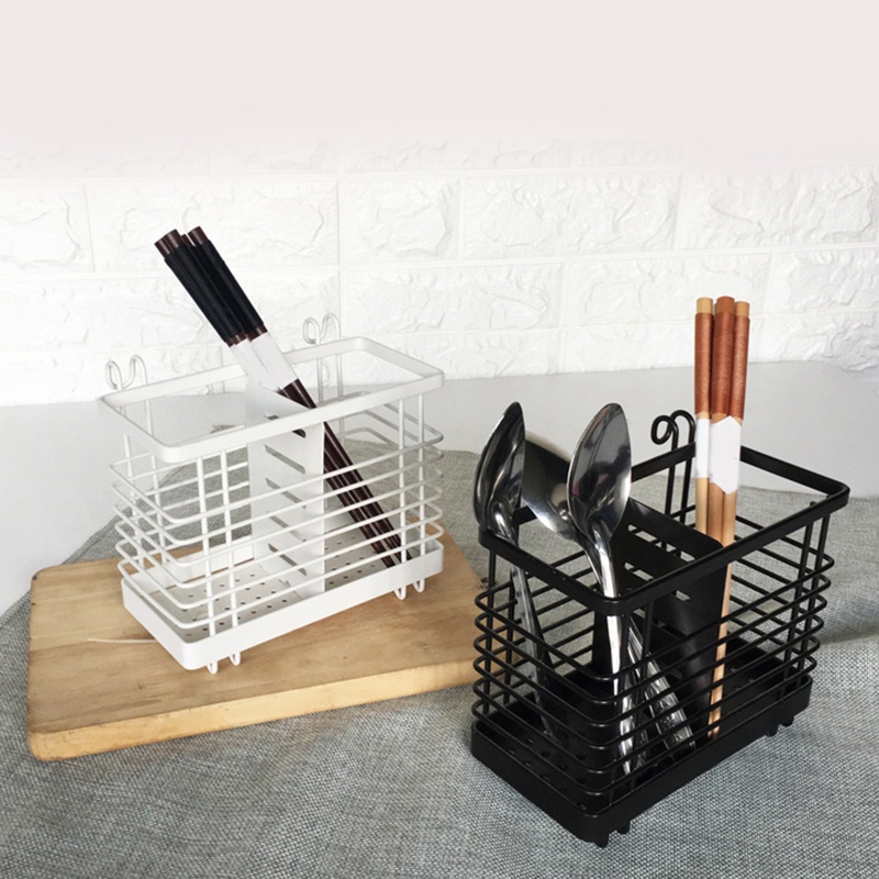 Giá Đỡ Muỗng Đũa Thiết Kế Thoát Nước Tiện Dụng Cho Nhà Bếp