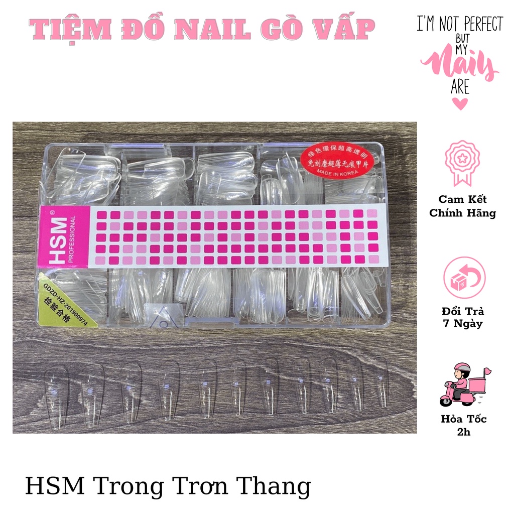 Hộp Móng Úp HSM Trong Trơn