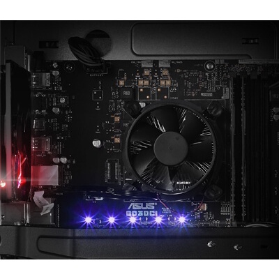 Thùng Máy PC Asus ROG Strix GD30CI Win 10 Core I7-7700, RAM 32GB, SSD 256 + HDD 1T VGA 1080