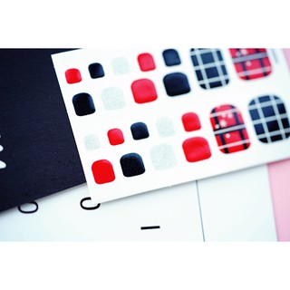 Miếng dán móng chân - Nail Wraps (22 miếng dán khô)