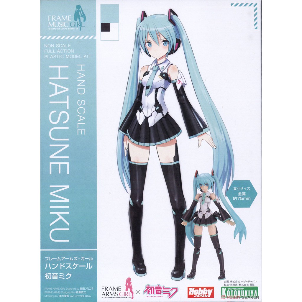 Mô Hình Kotobukiya Frame Music Girl Hand Scale Hatsune Miku [KTB] [FAG]