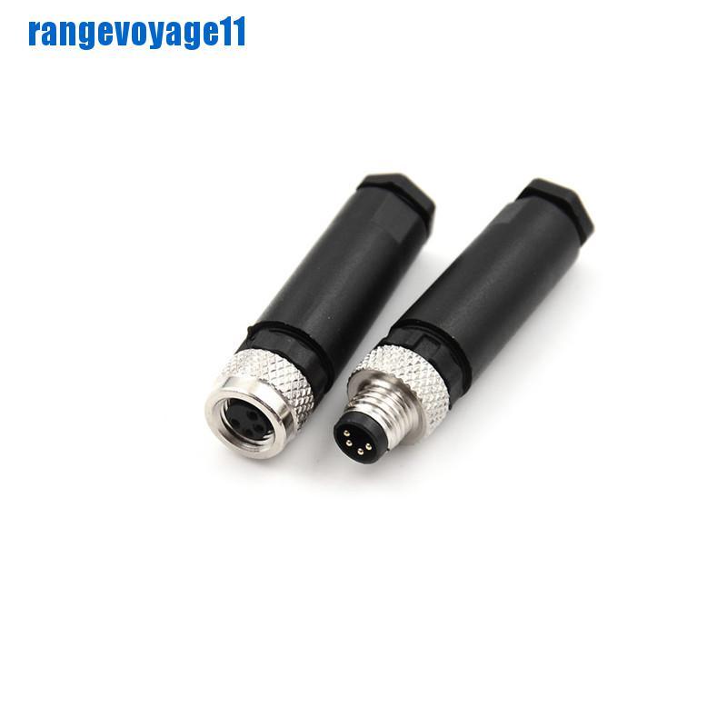 Đầu Nối Cảm Biến Range11 M8 Male Female 3 4 Pin Type A | BigBuy360 - bigbuy360.vn