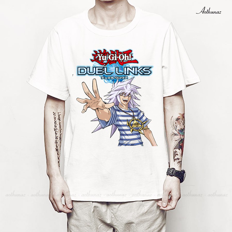 Áo thun Anime Game Yugioh Duel Link Yami Bakura - Cotton Thái M2363