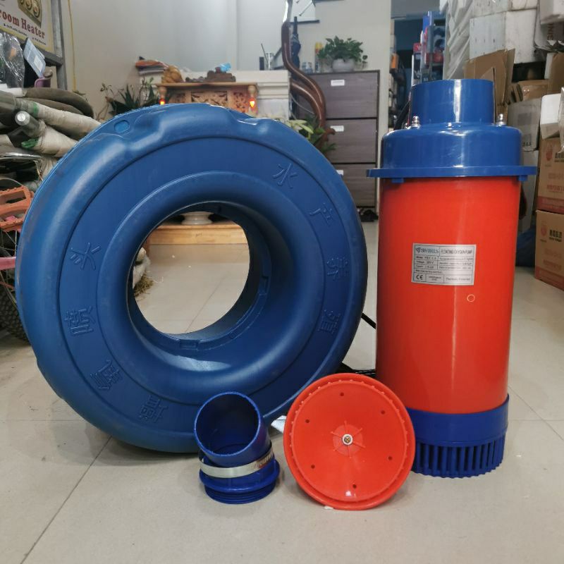 Máy Bơm Nước Sục Khí Tạo Oxy Cho Ao Hồ Hàng Dây Đồng 100%