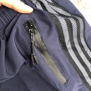 quần short dù pha lưới nam