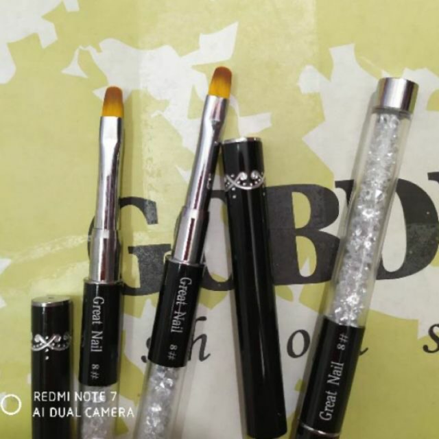 Cọ đắp gel cán đá