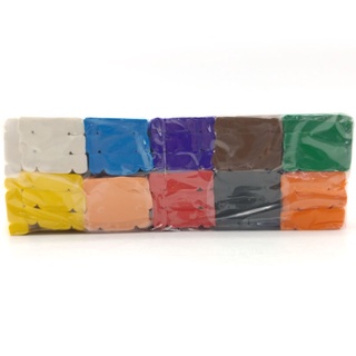 Đất sét nặn thủ công Hada bán lẻ theo màu 1kg/màu, đủ 10 màu cơ bản
