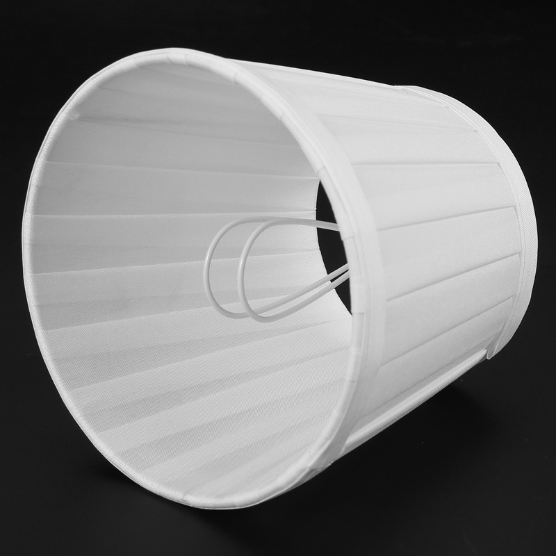 Giá Đỡ Đèn Chùm Bằng Vải Màu Trắng Phong Cách Vintage