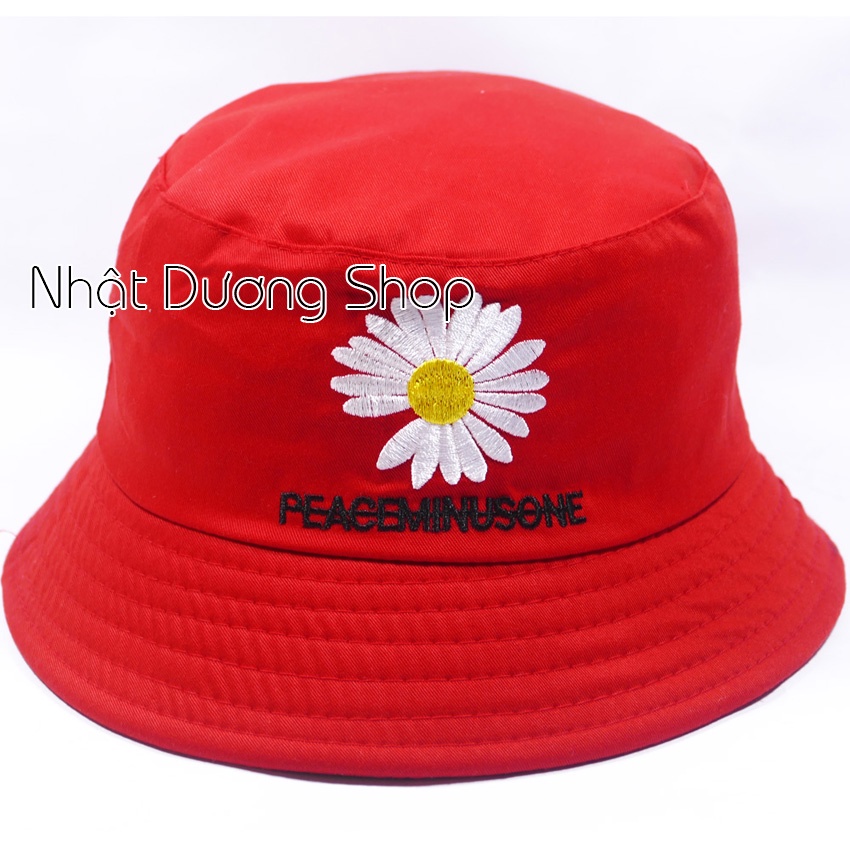Mũ tai bèo, bucket em bé họa tiết hoa cúc - Chất liệu Cotton cao cấp rất đẹp cho bé