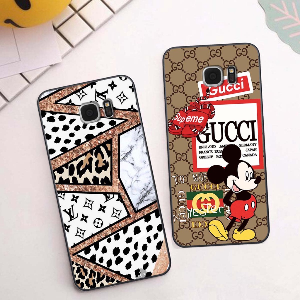 Ốp lưng Samsung S7 / S7 Edge hình thương hiệu, thời trang, cute, đáng yêu