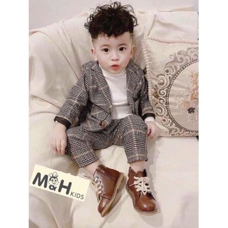 Bộ véc 3 chi tiết bé trai