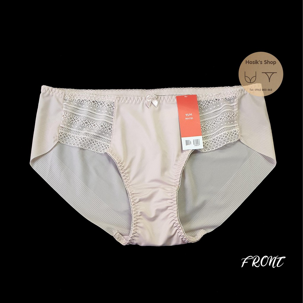 Quần Lót La Vora Nội Địa Hàn Quốc, Vải Hem Không Lộ Viền Mông, Lưng Thun Picot - HOSIK'S SHOP