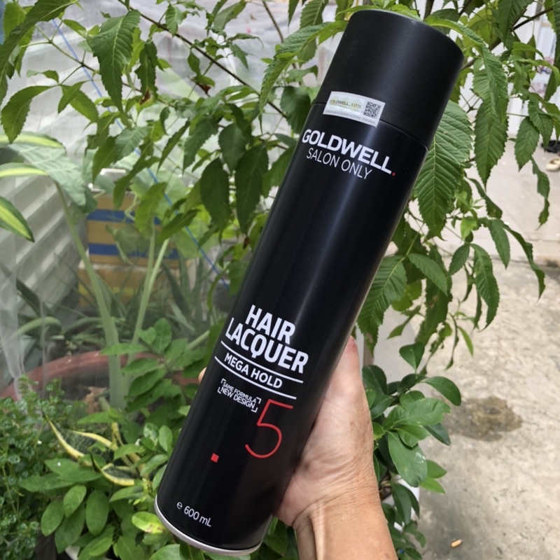 🇩🇪Goldwell🇩🇪 Xịt tạo kiểu siêu cứng Goldwell Super Firm Mega Hold 600ml