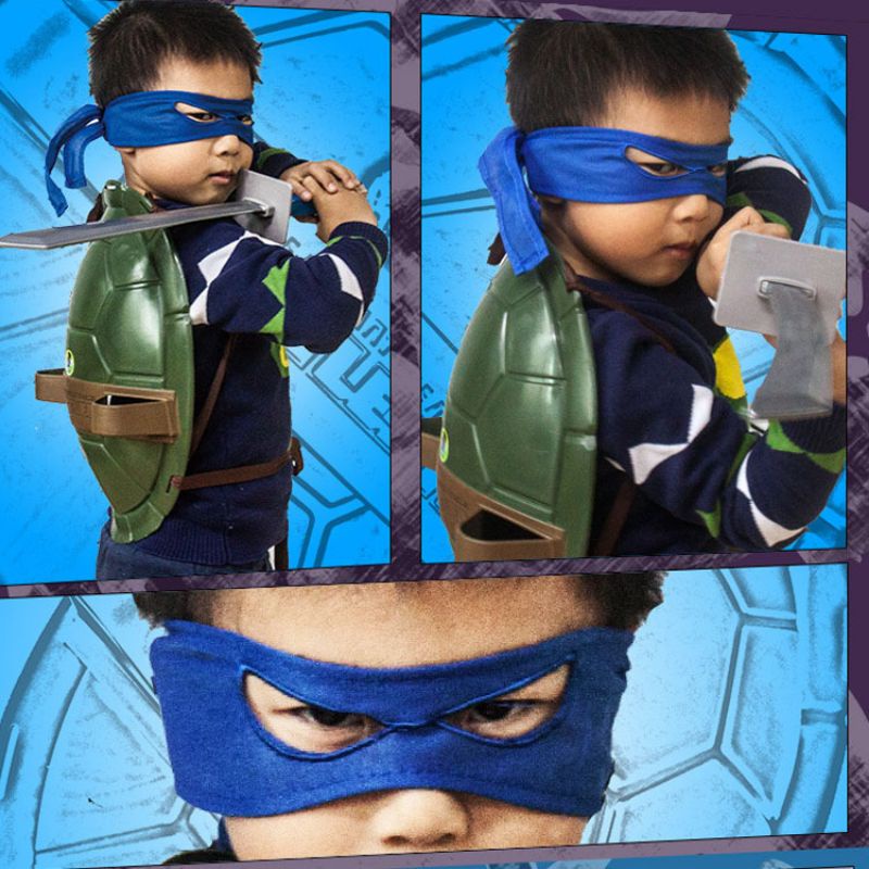 Bộ đồ chơi hoá trang Ninja rùa ngộ nghĩnh và cực chất cho bé