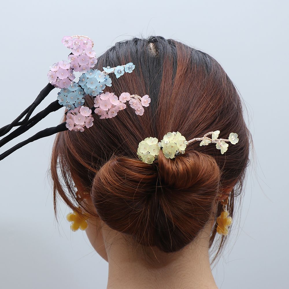 Kẹp Tóc Hình Hoa Đính Ngọc Trai Giả Thời Trang Cho Nữ