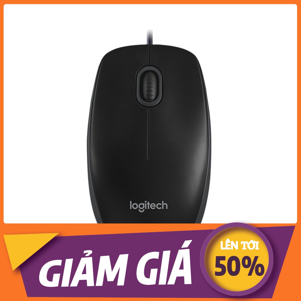 [💖] Chuột máy tính Logitech B100 (Đen) - B
