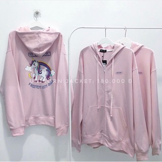 ÁO HOODIE KÌ LÂN ( UNICORN JACKET HÌNH THẬT )