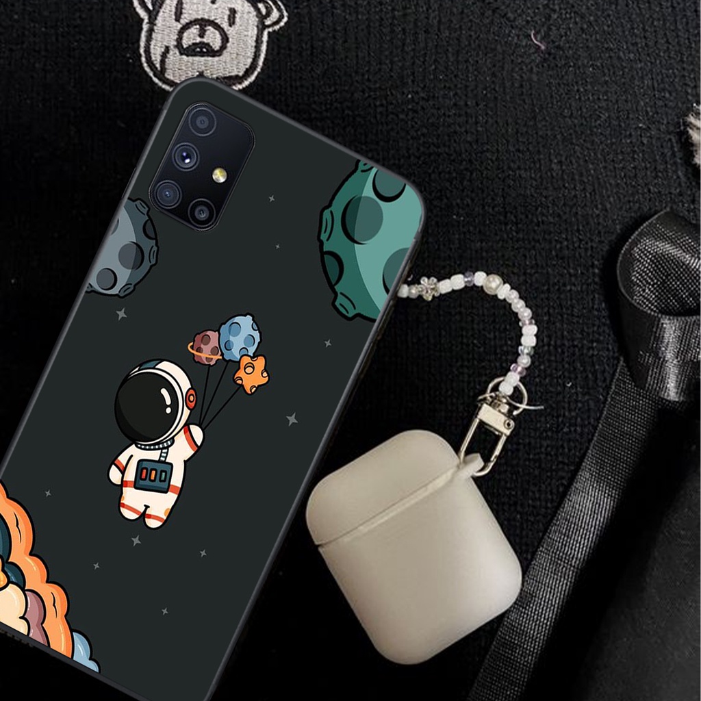 Ốp lưng SS M51 phi hành gia vũ trụ siêu đáng yêu, dễ thương. Ốp lưng Samsung chính hãng RẺ - BỀN - ĐẸP