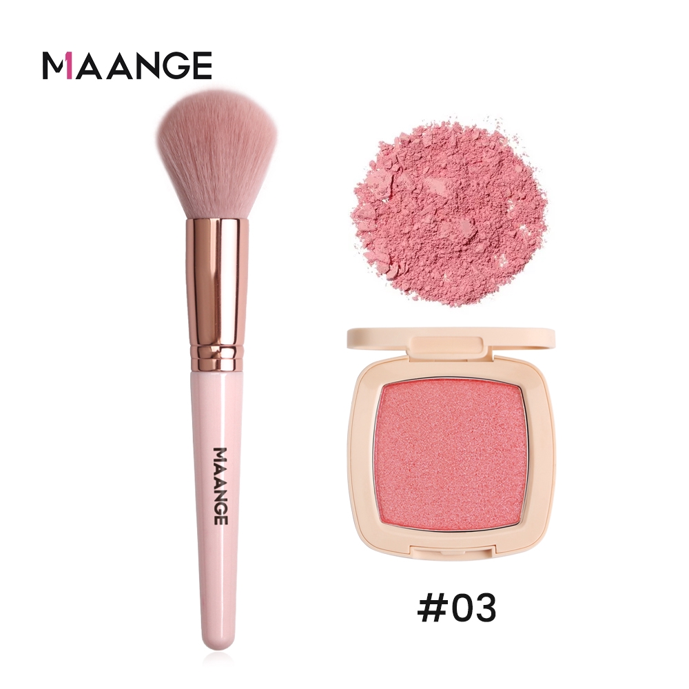 Set Má Hồng Và Cọ Trang Điểm MAANGE 5860 + 5037 Nhỏ Gọn 50g | BigBuy360 - bigbuy360.vn