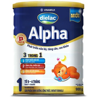 Sữa Bột Dielac Alpha step 1  lon 900g