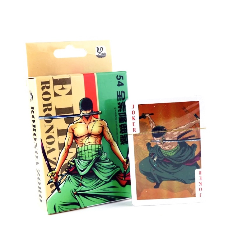 Bộ bài Tây ZoZo One piece 54 quân bài ảnh khác nhau /bộ bài Tú lơ khơ zozo