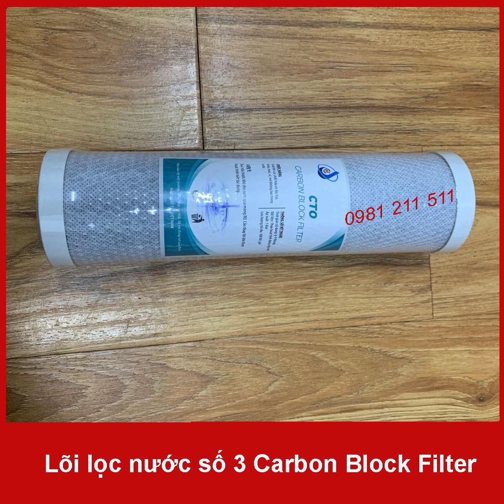 Lõi lọc số 3 Carbon Block Filter