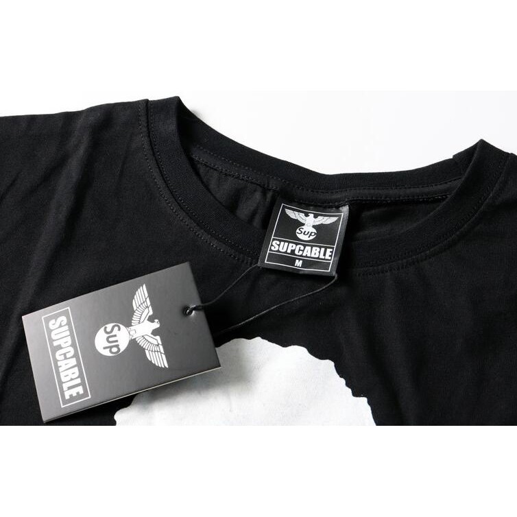  Áo thun ngắn tay chất liệu cotton in hình phong cách unisex | BigBuy360 - bigbuy360.vn