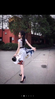 Đầm xoè in 3D