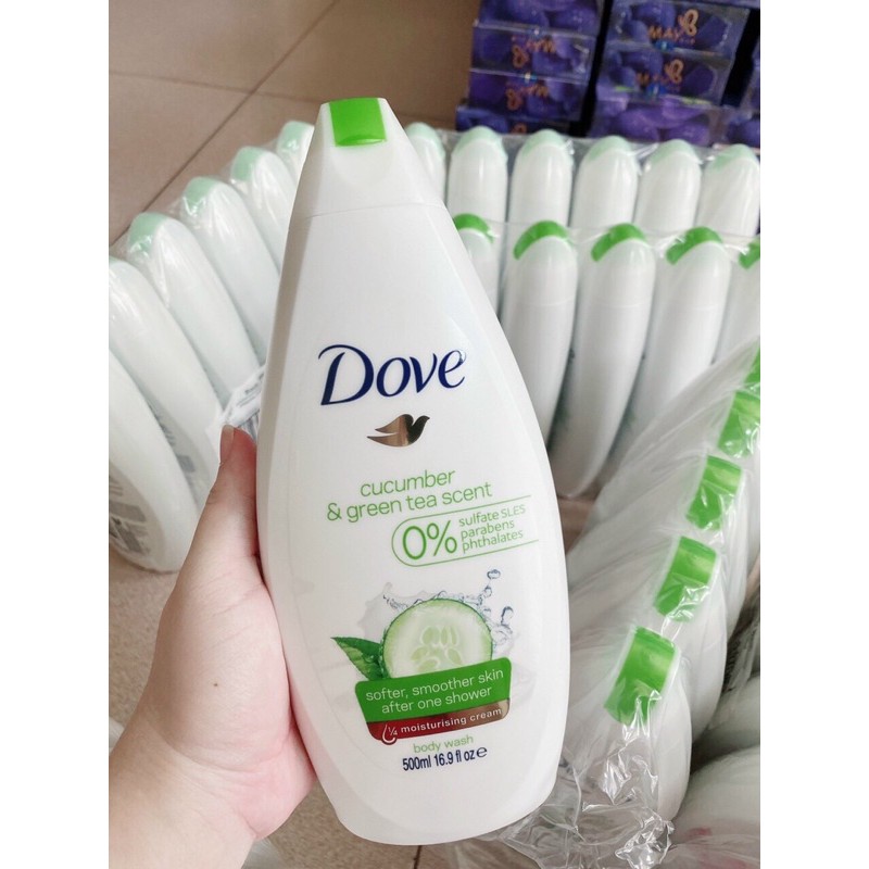 Sữa tắm Dove Nutrium Moisture Mỹ 500ml