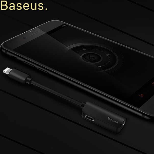 Jack chuyển đổi lightning sang 3.5 Baseus L32 chính hãng baseus