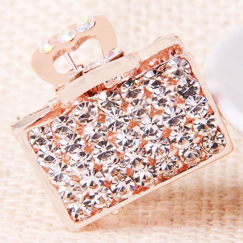 Kẹp Tóc Đính Đá Xinh Xắn Dễ Phối Đồ