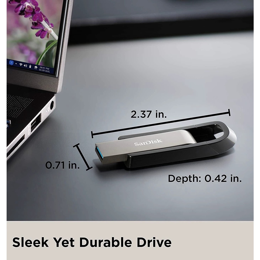 USB 256GB CZ810 Extreme Go SanDisk