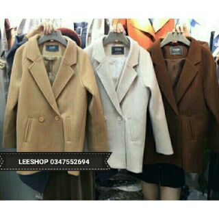 (ẢNH THẬT) Áo dạ lì 1986 túi chéo hàn quốc freesize CÓ SẴN